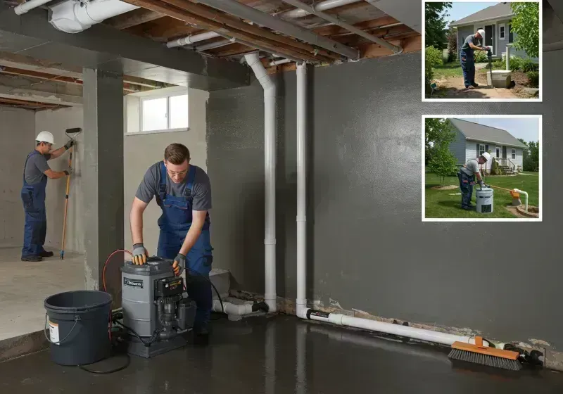 Basement Waterproofing and Flood Prevention process in Shapleigh, ME